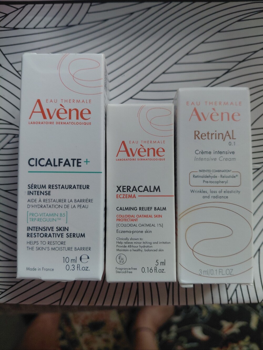 Avene Travel Trio